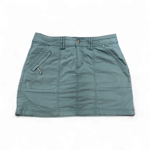 Title Nine Big B Teal Hiking Skort 8 - Picture 1 of 5